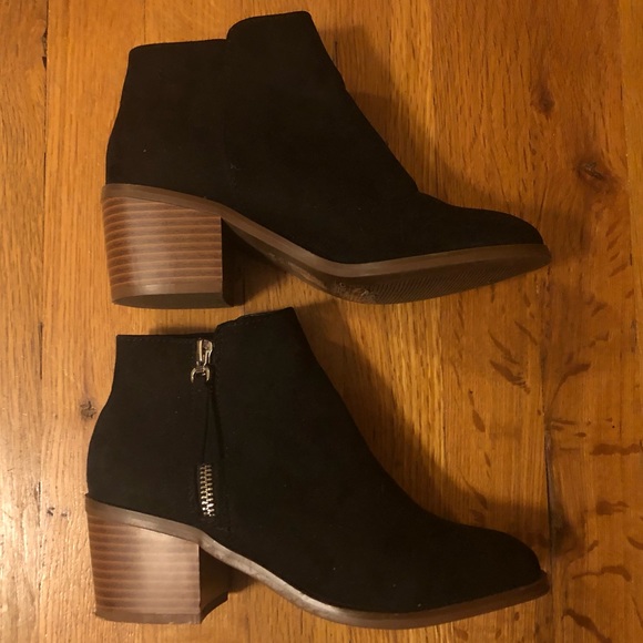 Forever 21 Shoes - Forever 21 Faux Suede Booties